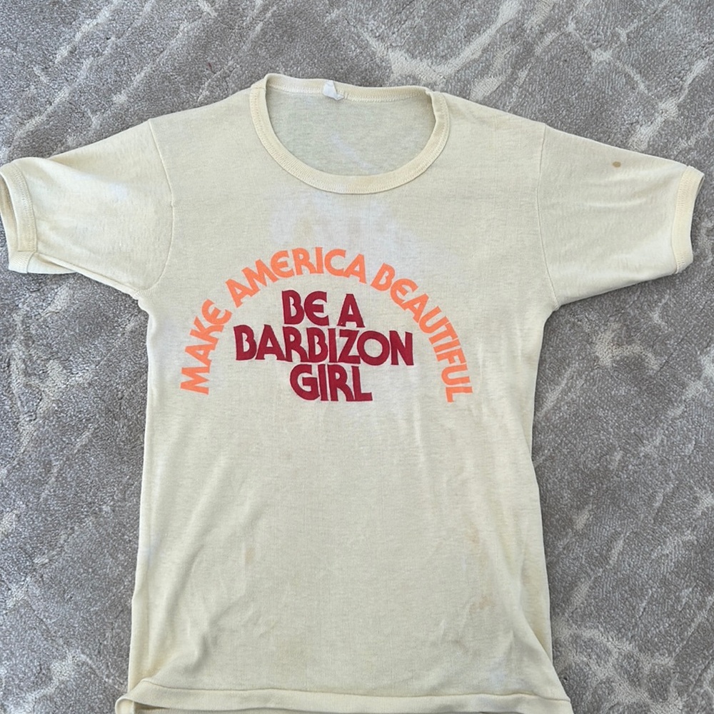 Vintage 1979 Barbizon School of Modeling shirt